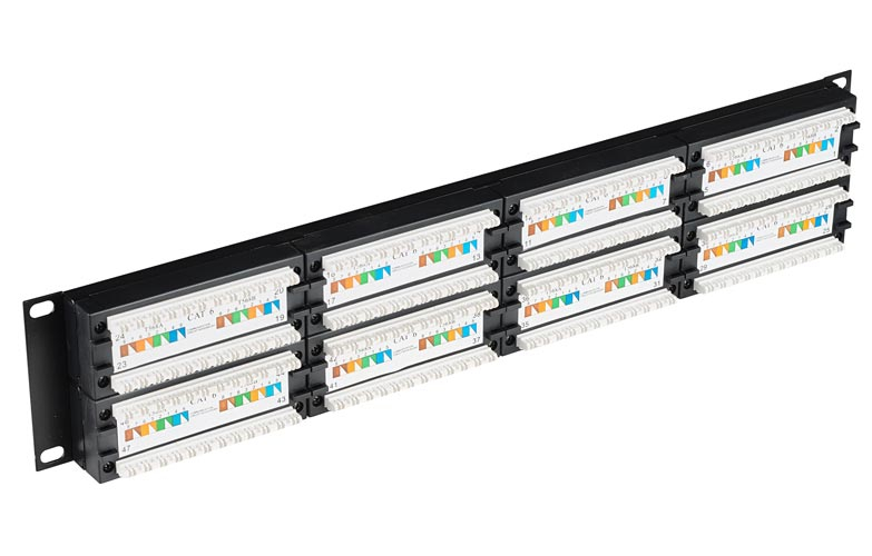 48 UTP кат. 6, 2U с каб. орг. (Dual) 48 UTP кат. 6, 2U с каб. орг. (Dual)