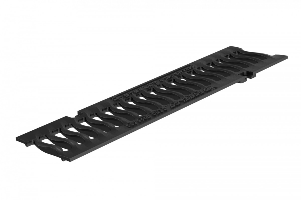 Решетка чугунная волна SteeStart DN100 C250 P1005C Steelot Решетка чугунная волна SteeStart DN100 C250 P1005C Steelot